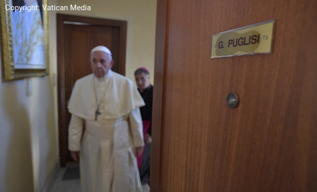Papa Francesco ricorda don Puglisi, a venticinque anni dal suo omicidio